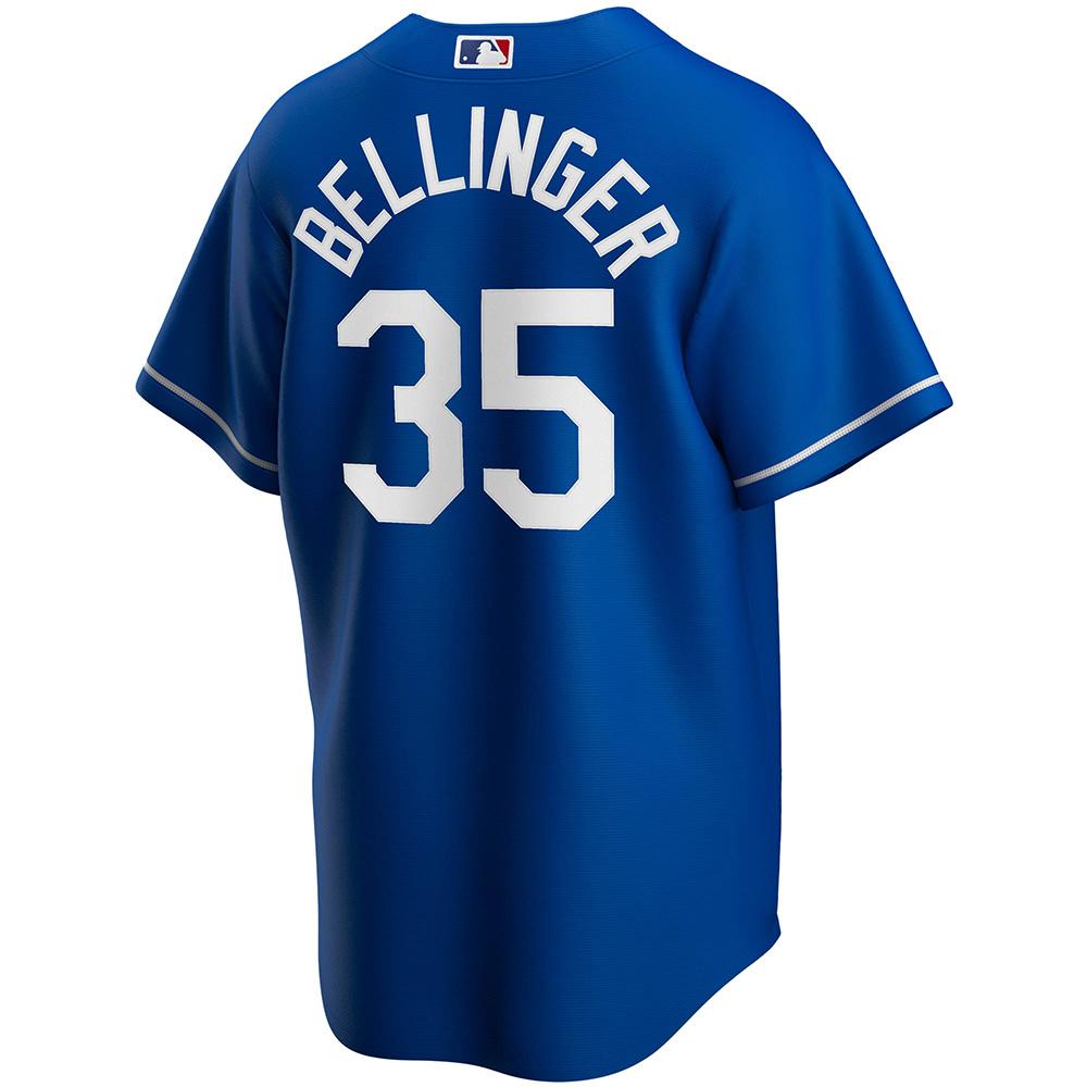 Mens Los Angeles Dodgers Cody Bellinger Cool Base Replica Jersey Royal Blue